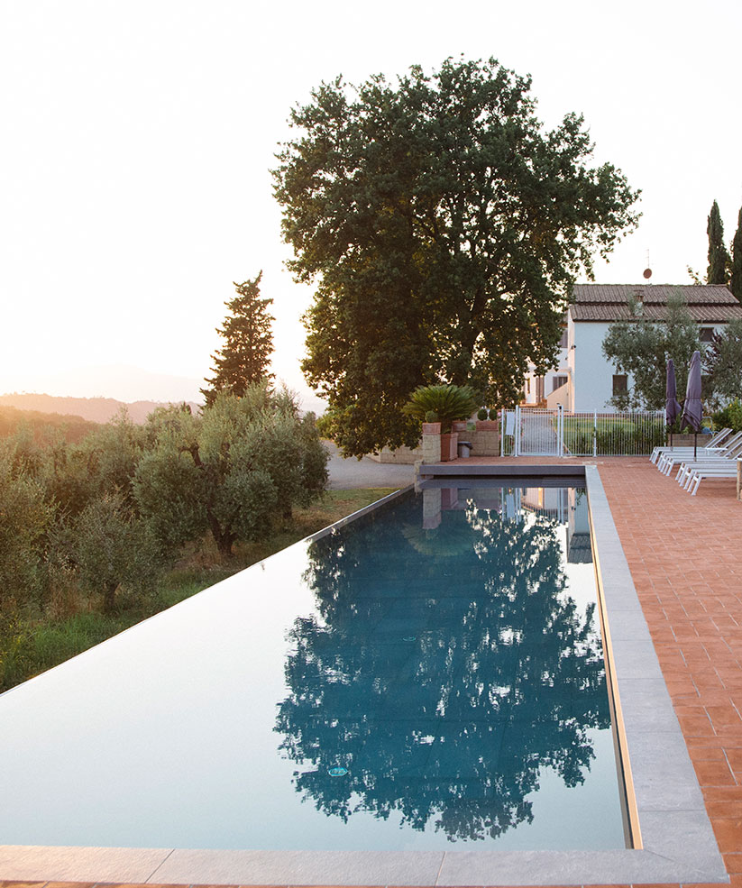 Tenuta Chiudendone our countryside dream farm – the pool